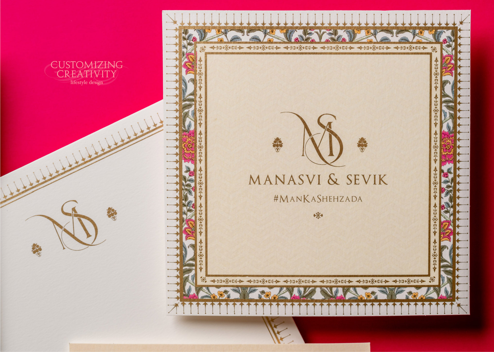 Customized & Unique wedding invitation cards