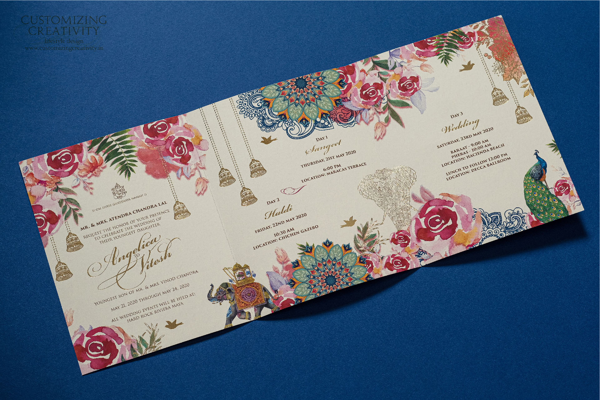 Customized Wedding Cards